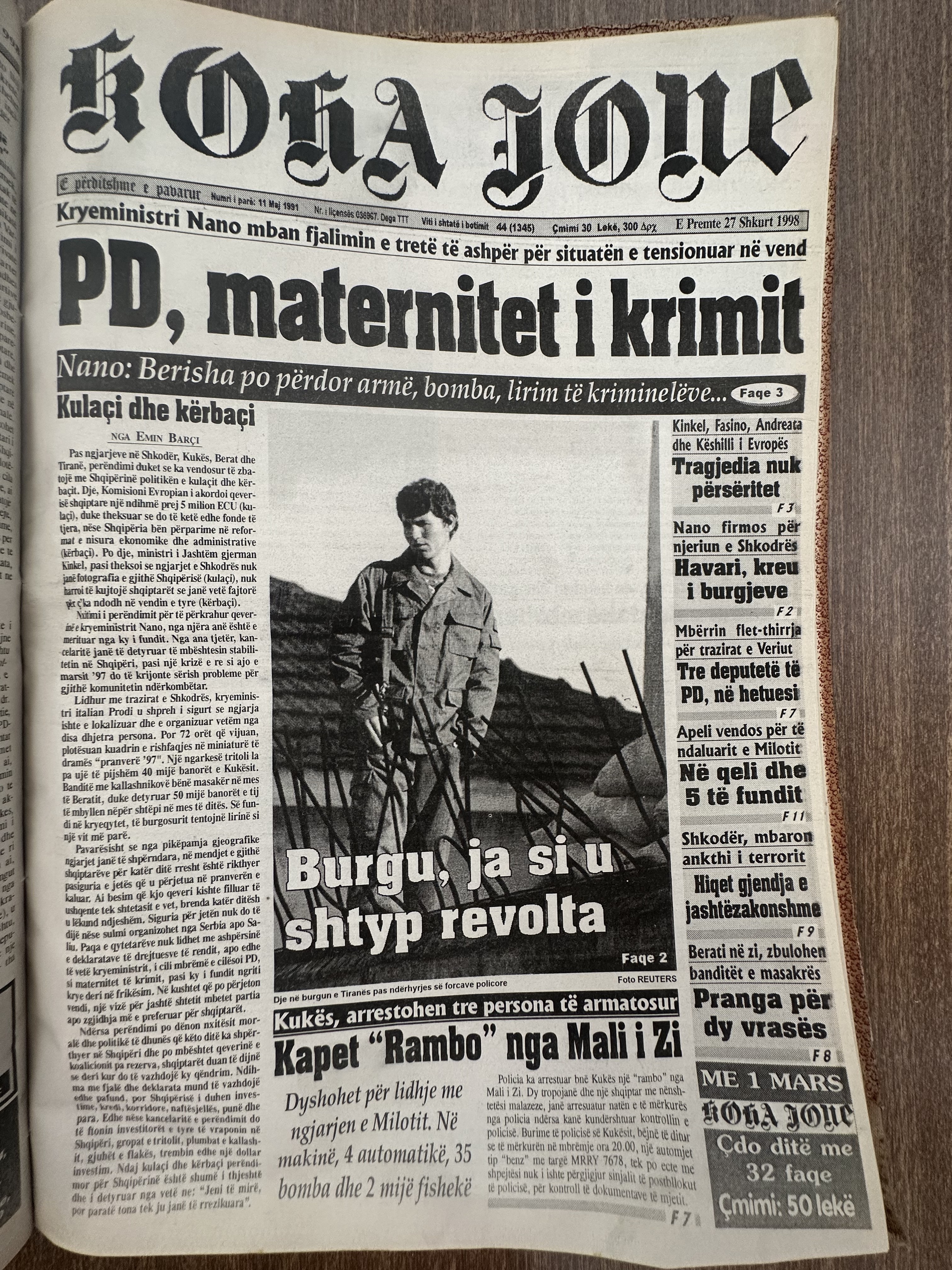 Koha Jonë 1998-02-27